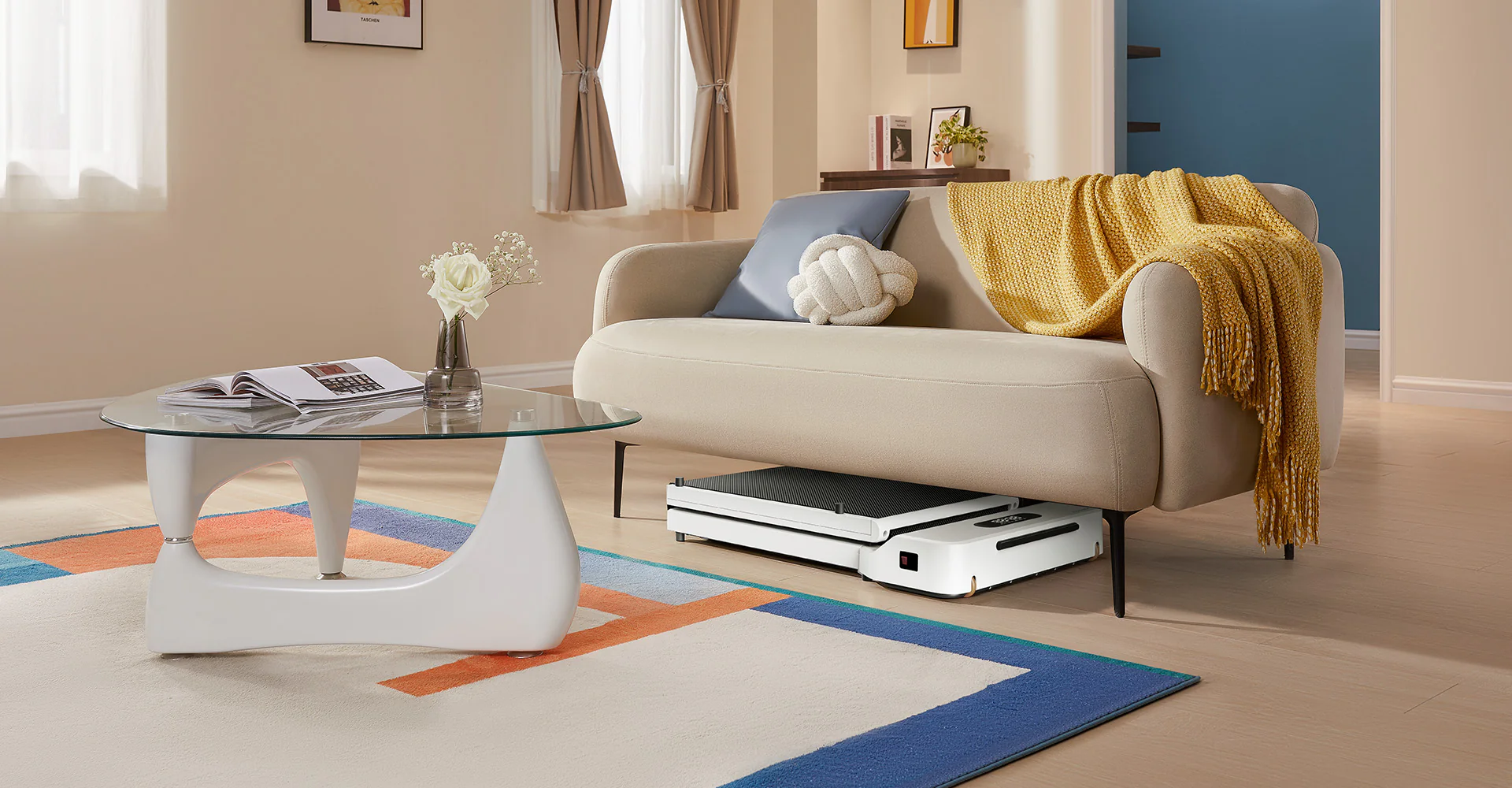 walkingpad_under_desk_Z1_folding_treadmill-White-1